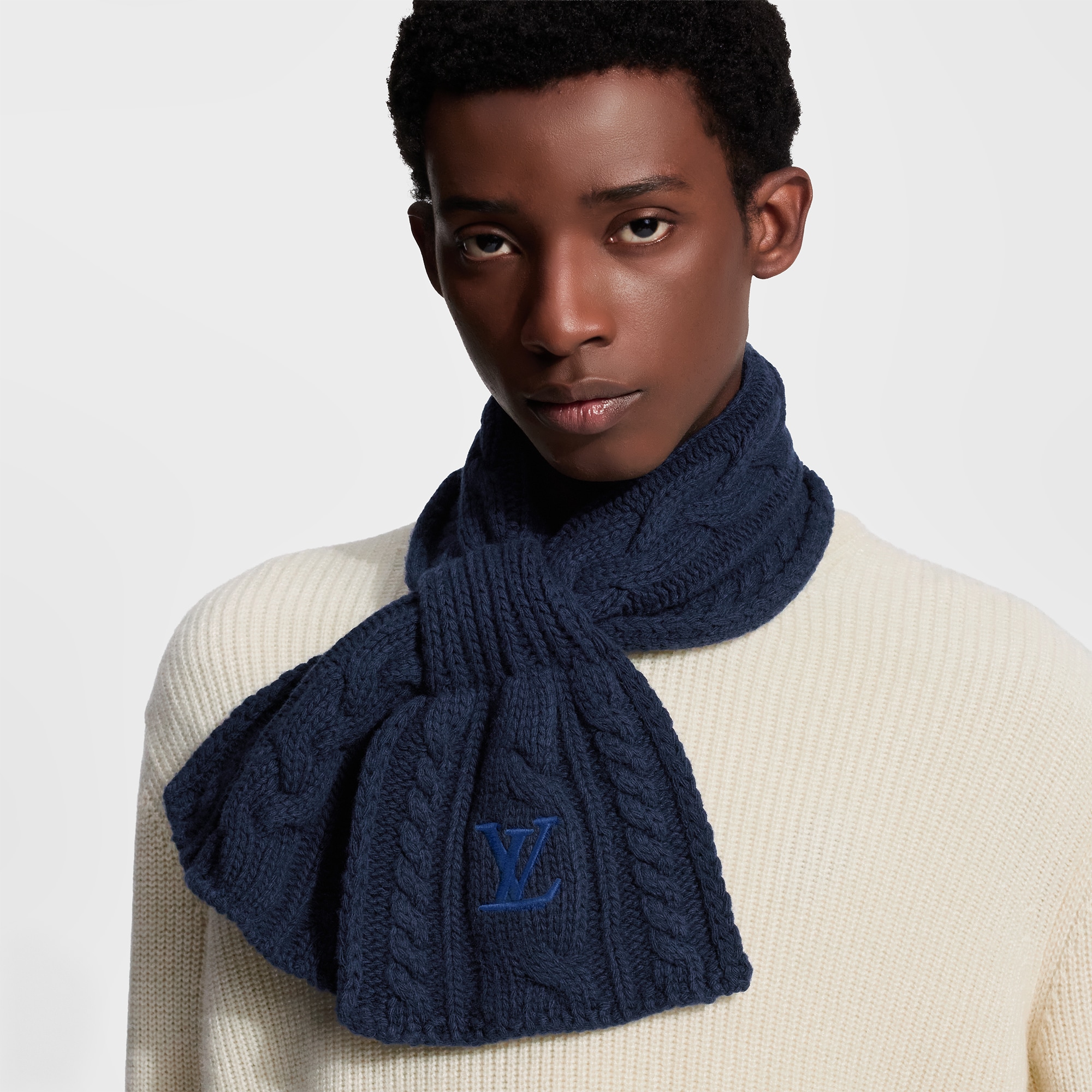 Only LV Mini Cable Scarf . - Accessories | LOUIS VUITTON
